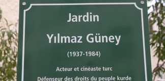 YILMAZ GÜNEY’İN İSMİ PARİS’TE BİR PARKA VERİLDİ
