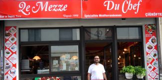 PARİS’TE GAZİANTEPLİ BÜLENT DİRHEM FRANSIZLARA TÜRK MEZESİ TATTIRIYOR