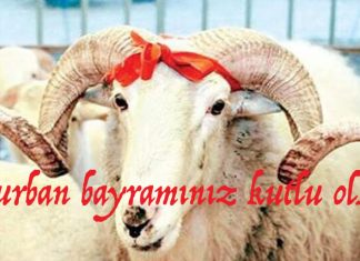 KURBAN BAYRAMINIZ KUTLU OLSUN
