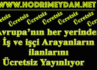 KÜÇÜK İLANLARI BİZ ÜCRETSİZ YAYIMLIYORUZ