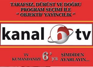 KANAL 6 TV 1 EYLÜL’DE YAYINDA