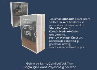 PROF.DR. MEHMET ÖMÜR’ÜN ” PANDEMİ GÜNLERİ ” ÇALIŞMASI SANAT ESERİ OLDU