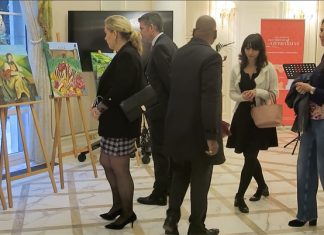 PARİS AZERBAYCAN KÜLTÜR MERKEZİ’NDE ŞUŞA YILI RESİM SERGİSİ