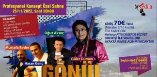 PARİS’TE SANATÇILARLA GÖNÜL MUHABET GECESİ