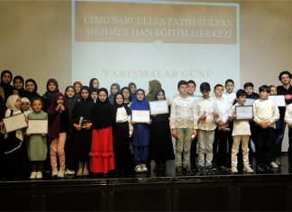 PARİS’TE CIMG SARCELLES GELENEKSEL YARIŞMA ÖDÜLLERİ SAHİPLERİNİ BULDU.