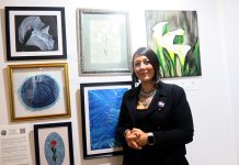 Ebru Sanatçısı Elmas Aksu Karayel’in Eserleri Louvre Carrousel’de Sergilendi