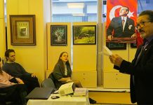 Paris’teki Atatürk Dostları Derneği, Cumhuriyet Bayramı’nı Kutladı