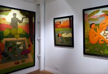 Ressam Sefa Çatuk’tan Paris’te “Babil’in Asma Bahçeleri” Sergisi